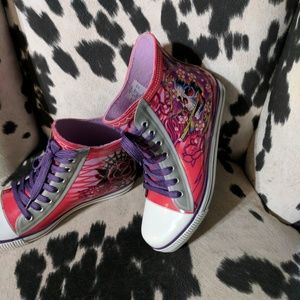 Ed hardy rain shoes